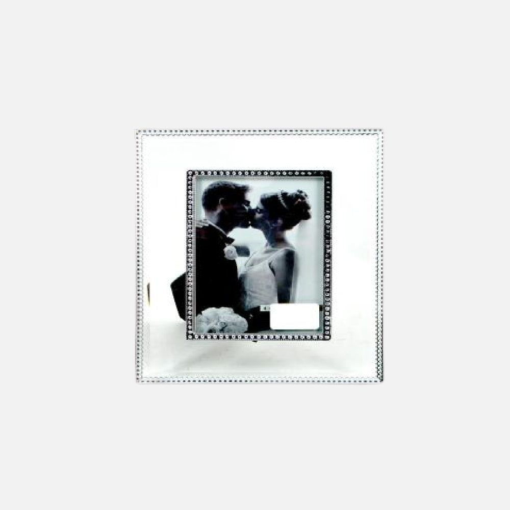 4×6 GLS. FRAME-CRYSTAL/METAL TRIM